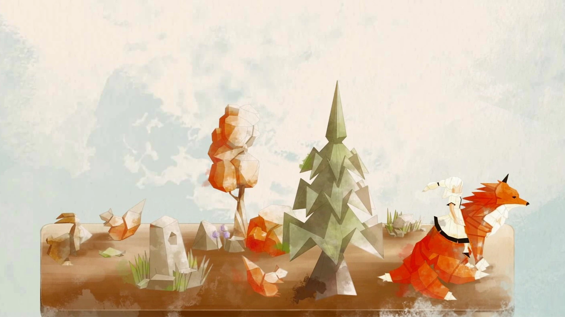 В Epic Games Store бесплатно отдают атмосферную адвернучу Epistory - Typing Chronicles в стиле оригами