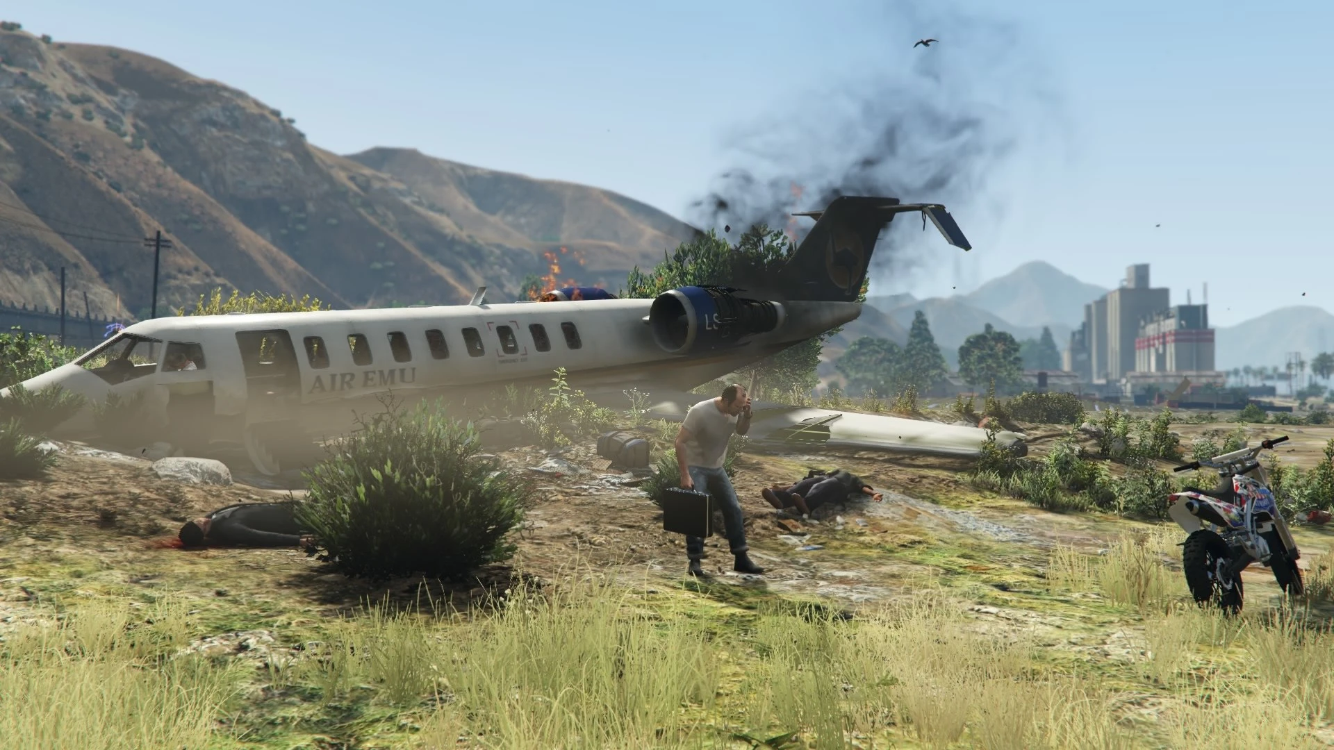 Новые красивые скриншоты Grand Theft Auto 5 снятые напрямую с PS4