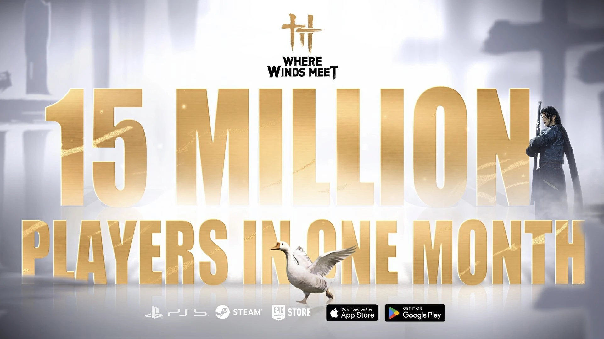 Where Winds Meet достигла 15 миллионов игроков за один месяц
