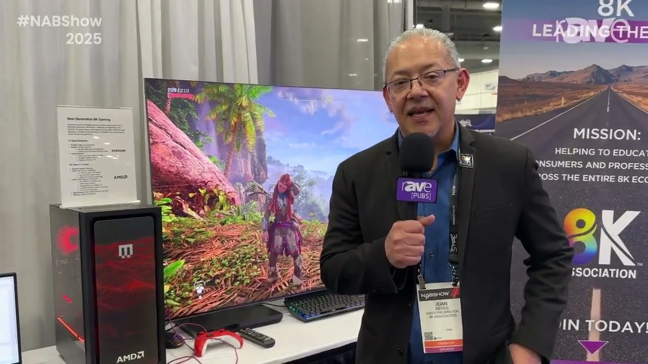 Samsung провела первую в истории демонстрацию игры Horizon Forbidden West в разрешении 8К с частотой 120 Гц