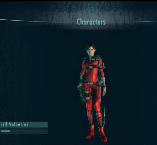 Resident Evil: Revelations "mlz Jill battlesuit red"