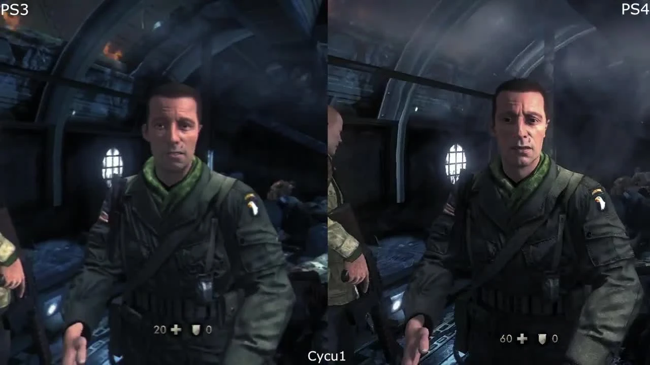 Wolfenstein The New Order - PS3 vs PS4 Pro Graphics Comparison