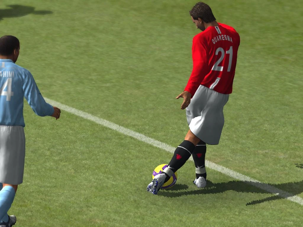 Pro Evolution Soccer (PES) 2009: Повтор гола Рикардо Куарежмы