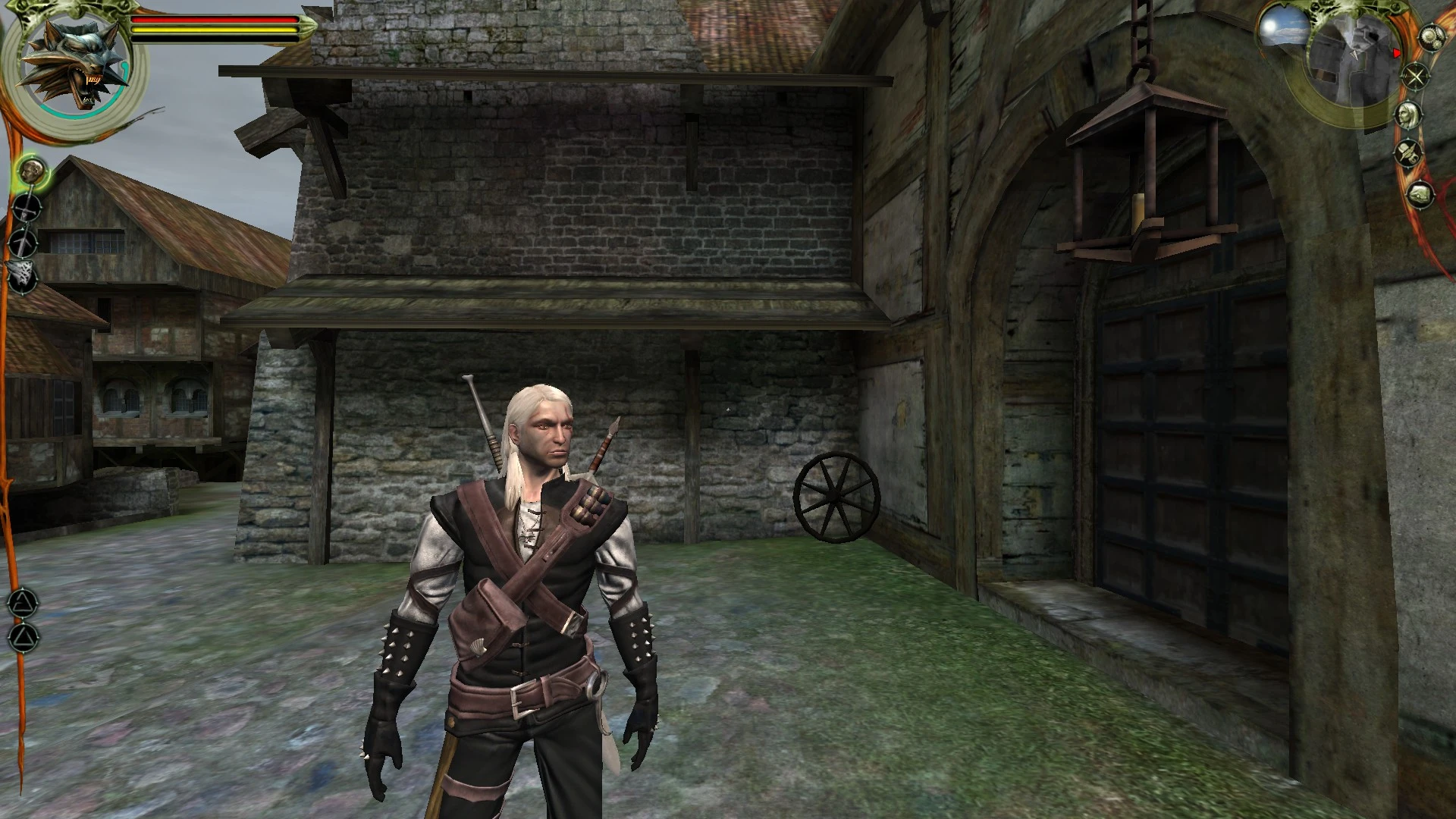 The Witcher "Ретекстур кожаной куртки"