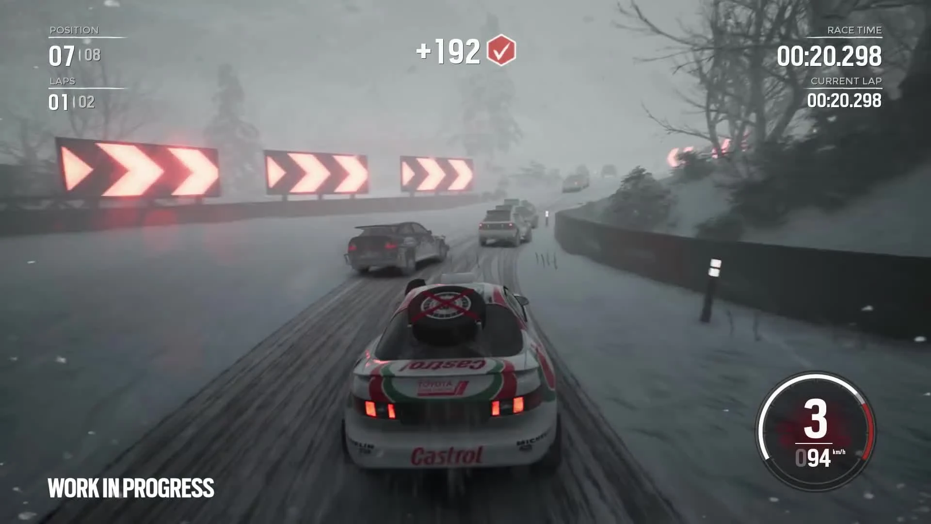 Геймплей Gravel - Montebianco Wild Rush