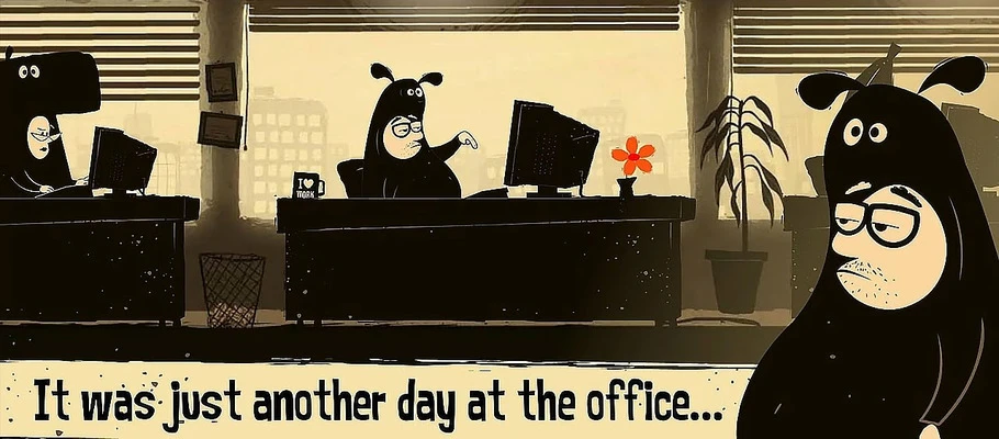 Скажем "нет" офисной рутине: "point-and-click" игра The Office выйдет на Switch 17 января