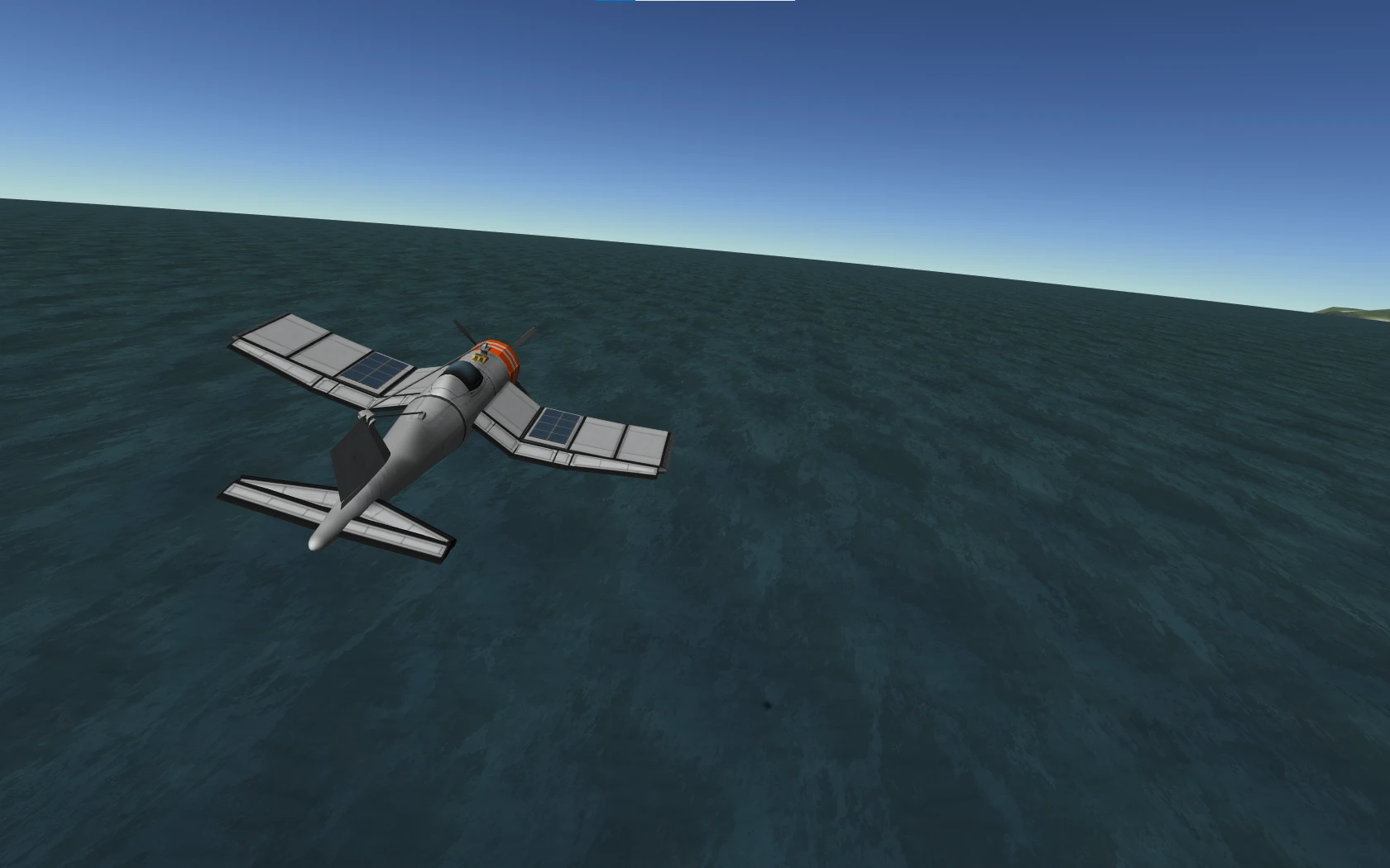 Kerbal Space Program "Самолет Vought F4U Corsair"