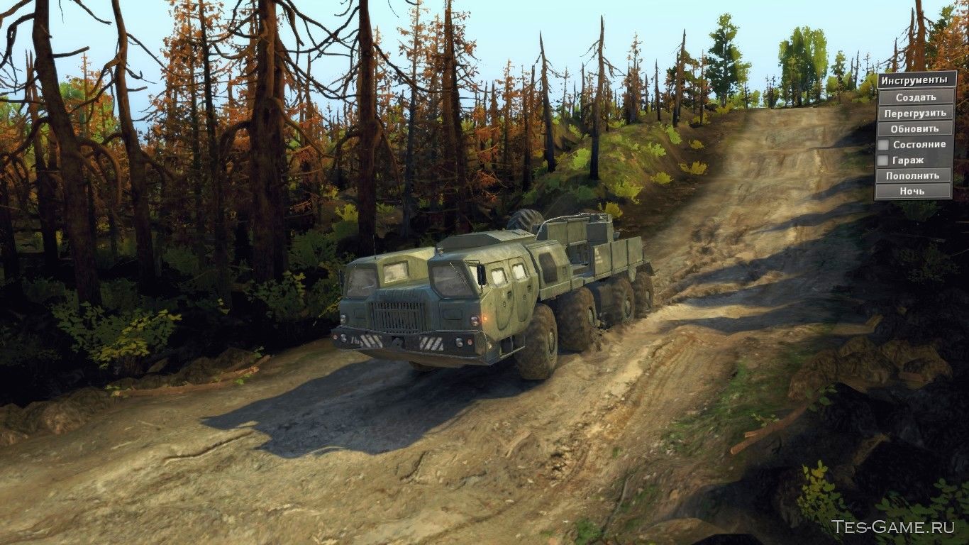 Spintires "СУРОВАЯ ТАЙГА"