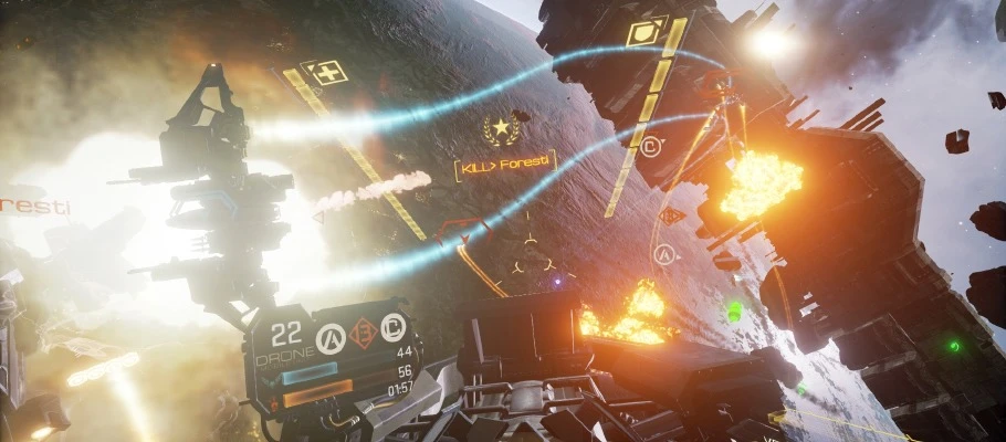 Теперь космический экшн EVE: Valkyrie можно приобрести по сниженной цене