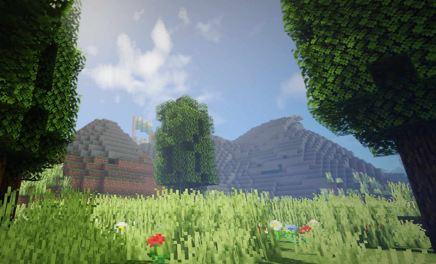 Minecraft "Карта - WarMap 2 Горы" [1.16.5]