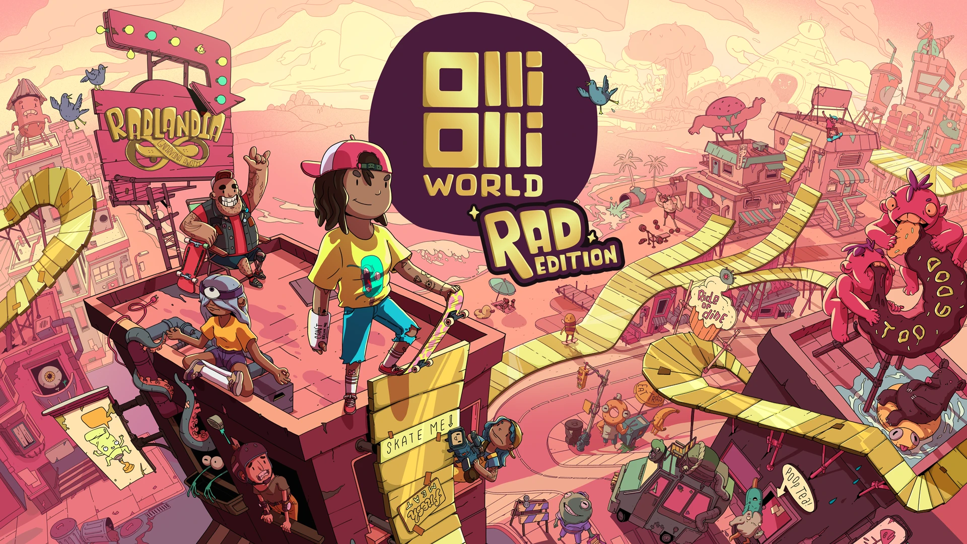 Превью OlliOlli World - Симулятор ломания костей снова в деле