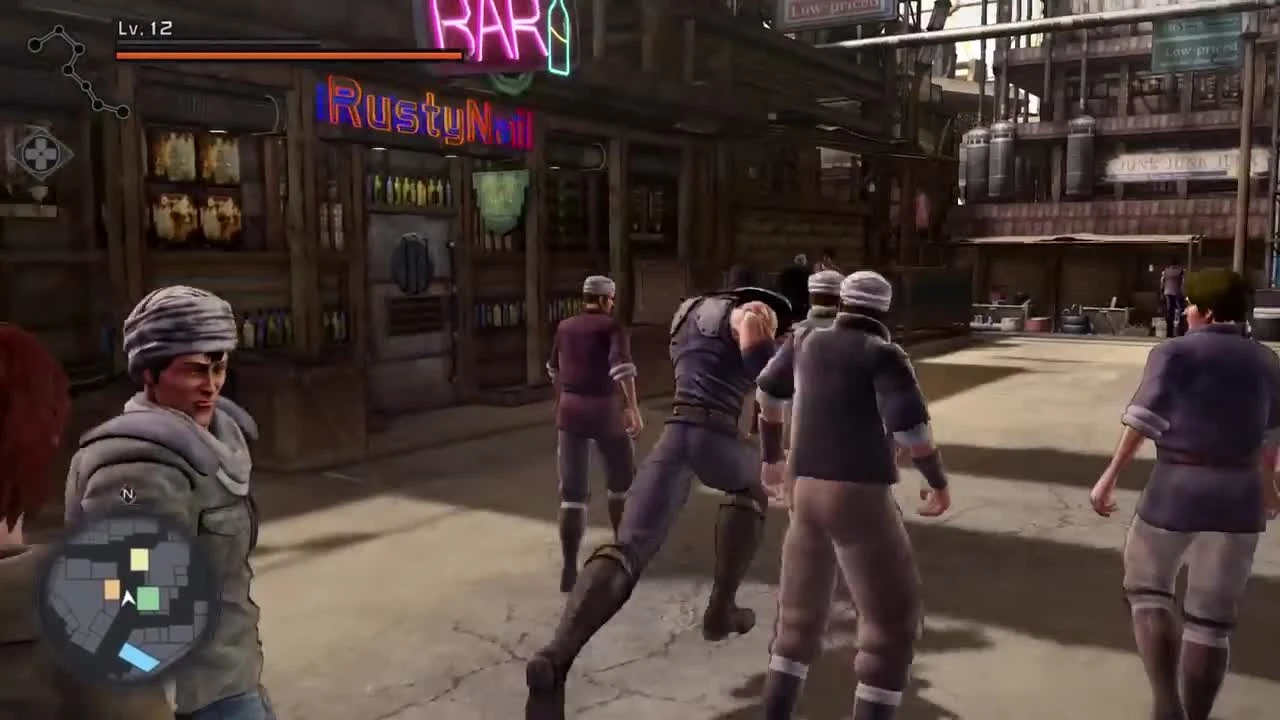 Fist Of The North Star: Lost Paradise - 9 минут геймплея английской версии