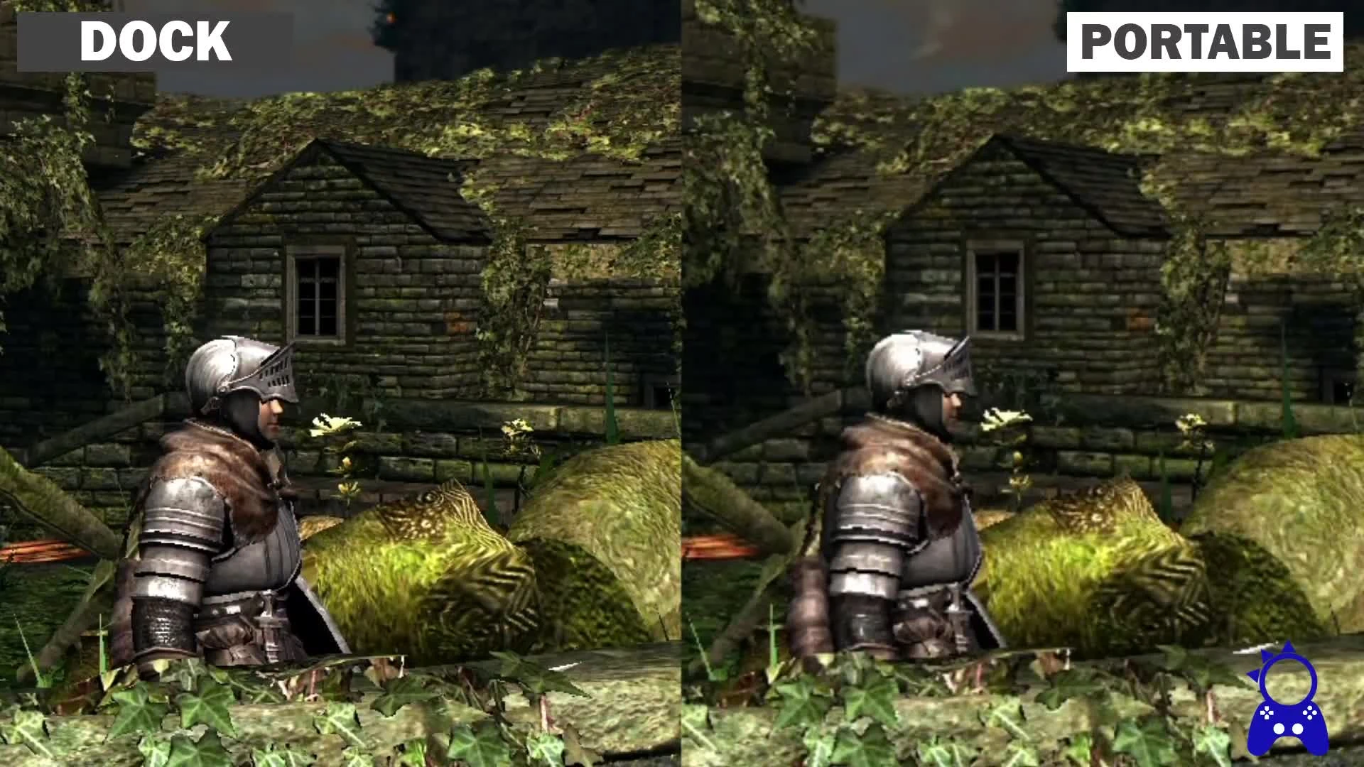 Dark Souls: Remastered - версию игры для Switch сравнили в портативном и стационарном режимах