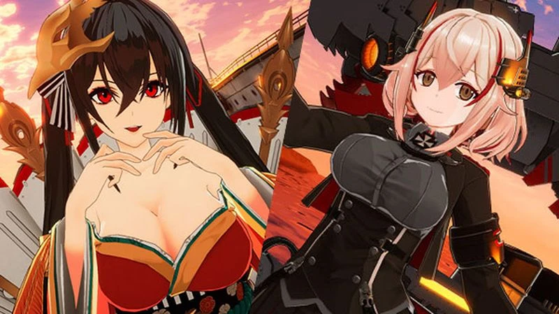 Azur Lane: Crosswave: первые скриншоты DLC-персонажей Taihou и Roon