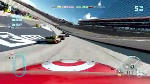 Игровой процесс NASCAR the Game: Inside Line