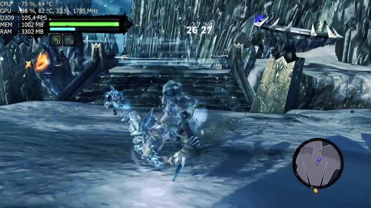 DarkSiders 2 "Тест производительности на i3-2120 | GTX 1050 Ti | 8GB RAM | FPS test | 1080p | 60FPS"