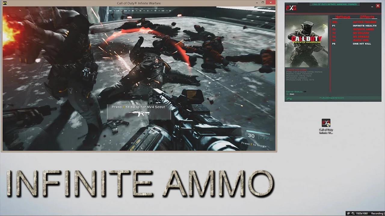 Call of Duty: Infinite Warfare: Трейнер/Trainer (+8) [Latest Steam] {FutureX}