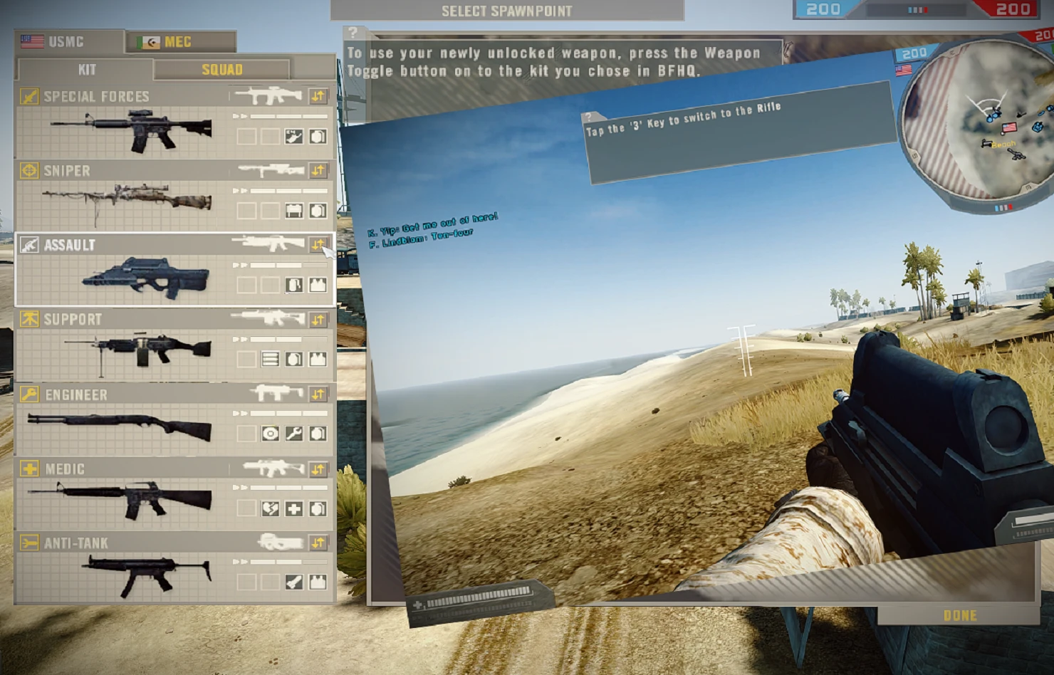 Battlefield 2 "Графика и разблокировка оружия"