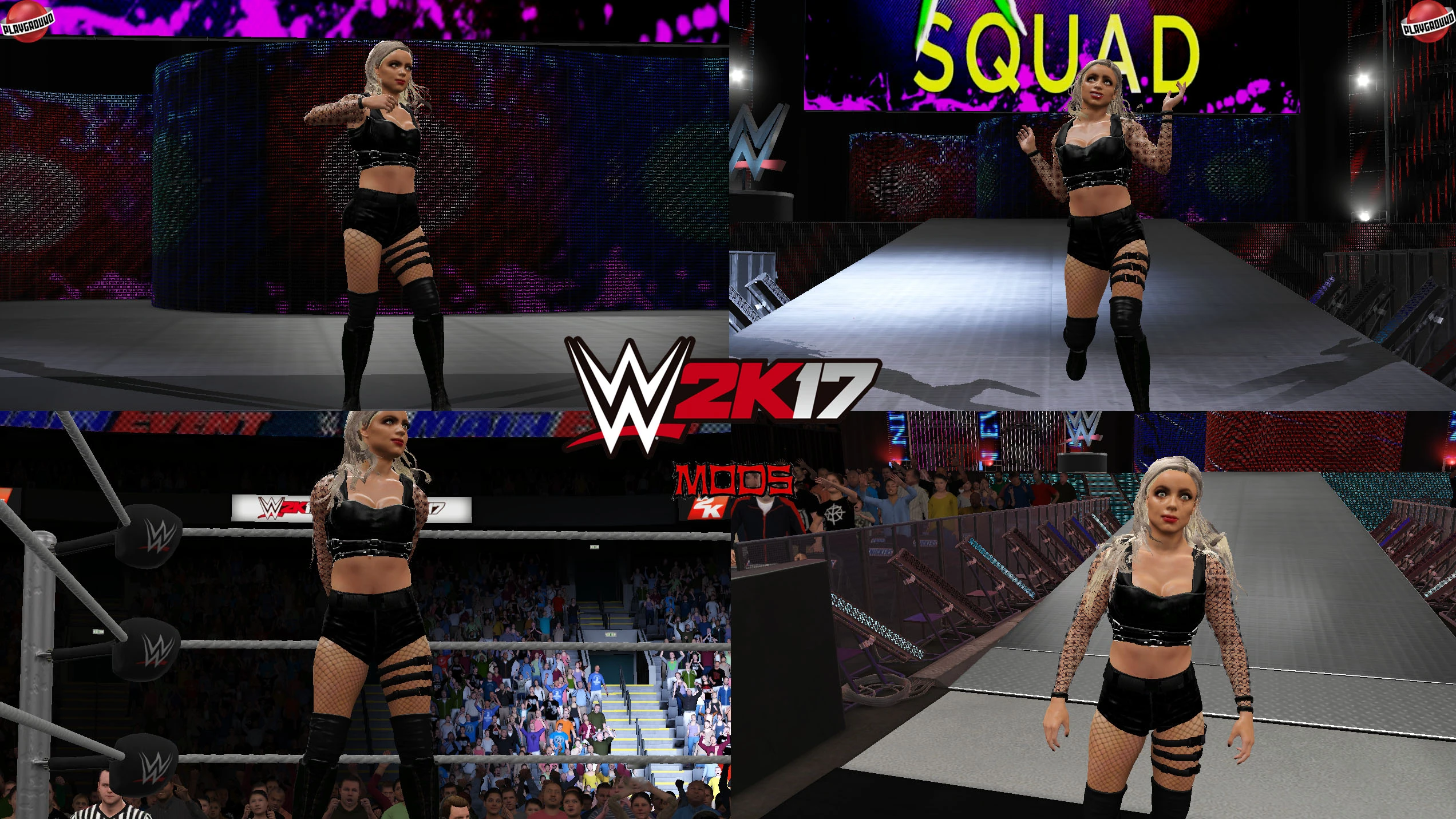 WWE 2K17 "Liv Morgan RAW '21 Наряд (Лицевая анимация) WWE 2K19 Порт Мод"