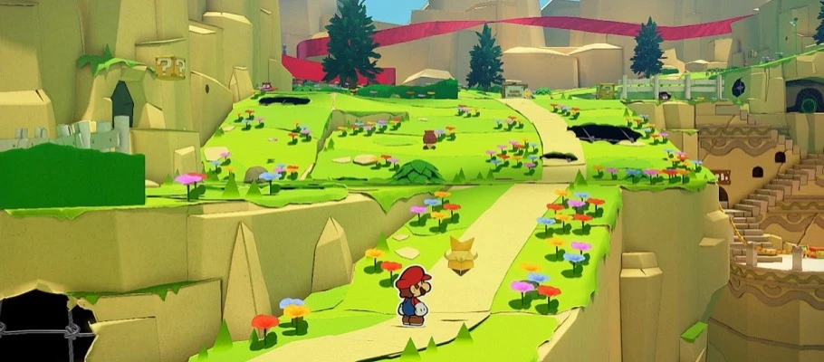 Опубликовано короткое видео игры Paper Mario: The Origami King, демонстрирующее боевую систему