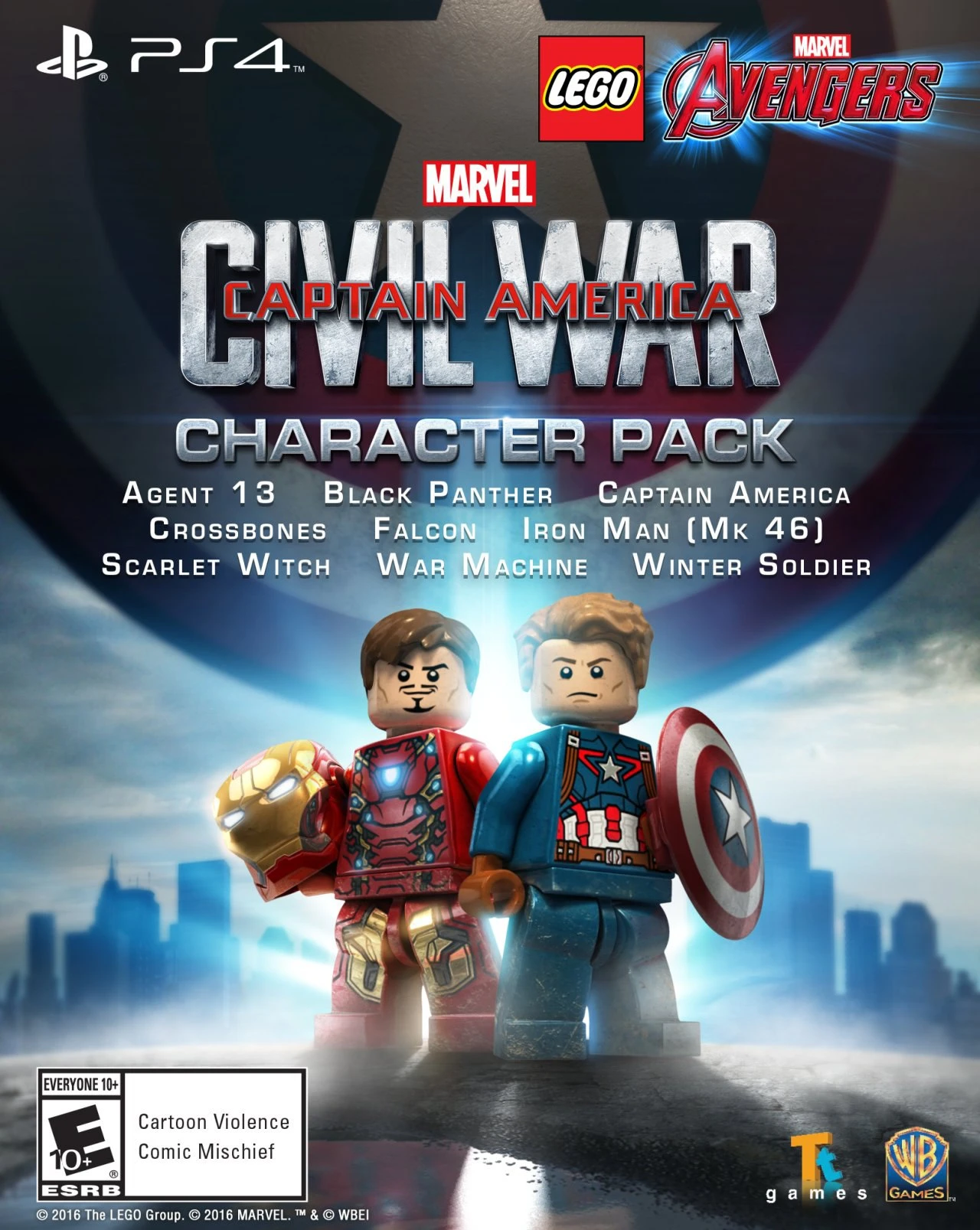 LEGO Marvel's Avengers: DLC Unlocker (Marvel's Civil War Character Pack)
