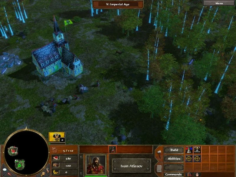 Age Of Empires 3 "Карта - Dark Forest"