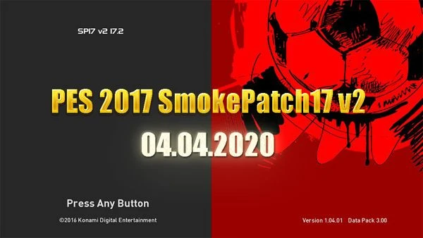 PES 2017 "SmokePatch17 v2"