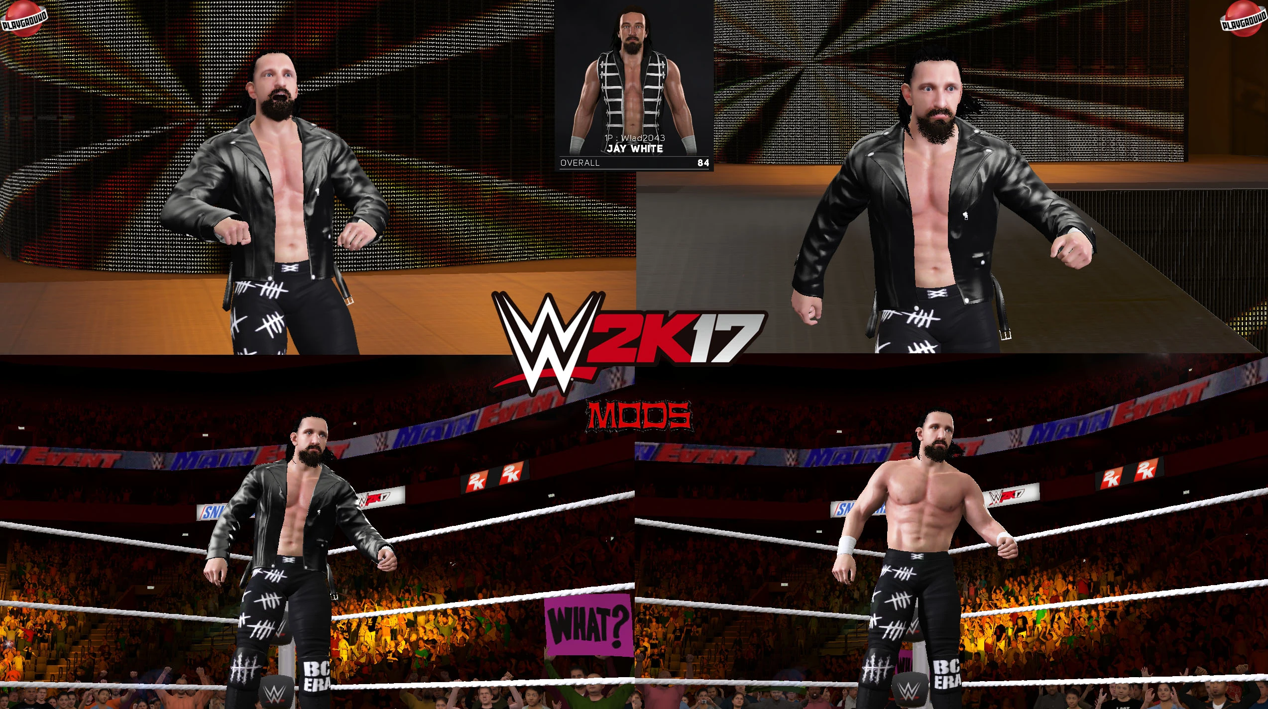 WWE 2K17 "Jay White (Лицевая анимация) WWE 2K19 Порт Мод"