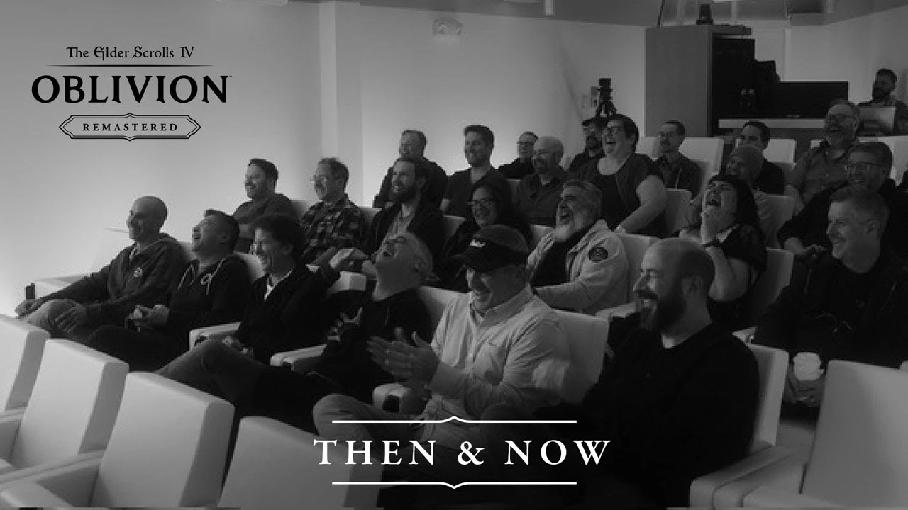 "Тодд Говард тогда и сейчас": разработчики оригинальной TES 4: Oblivion спустя 20 лет снова собрались вместе