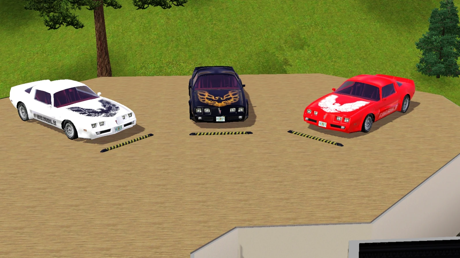 Sims 3 "Pontiac Formula Firebird 1979"