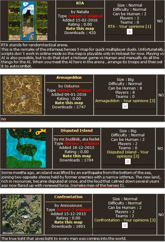 Might and Magic: Heroes 7 "Map pack. Part 3"