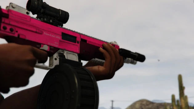 Grand Theft Auto 5 "Барабанный магазин AK-47 Drum magazine ВЕРСИЯ: 1.0"