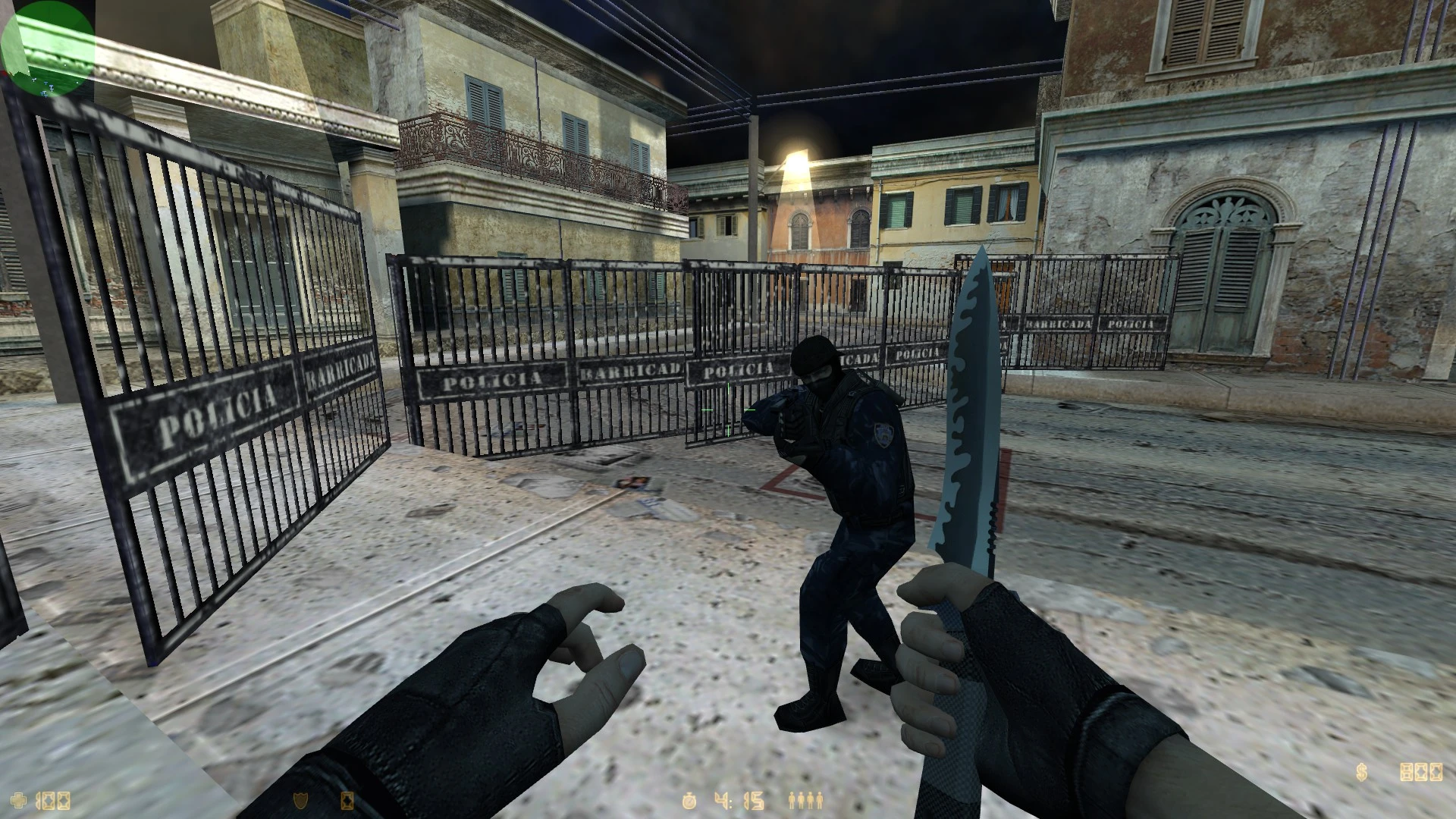 Counter-Strike "Солдаты в синем камуфляже"