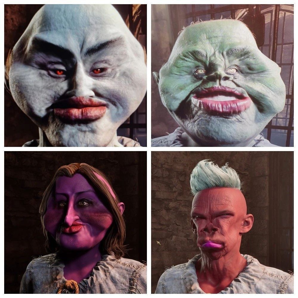 Редактор персонажей в ремастере Oblivion