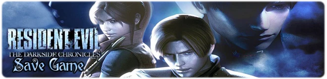 Resident Evil: The Darkside Chronicles: сохранение (100% пройдено) [Wii/US]