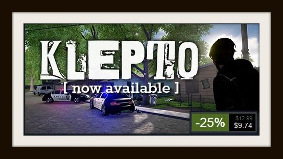 Klepto: Вор должен сидеть в игре