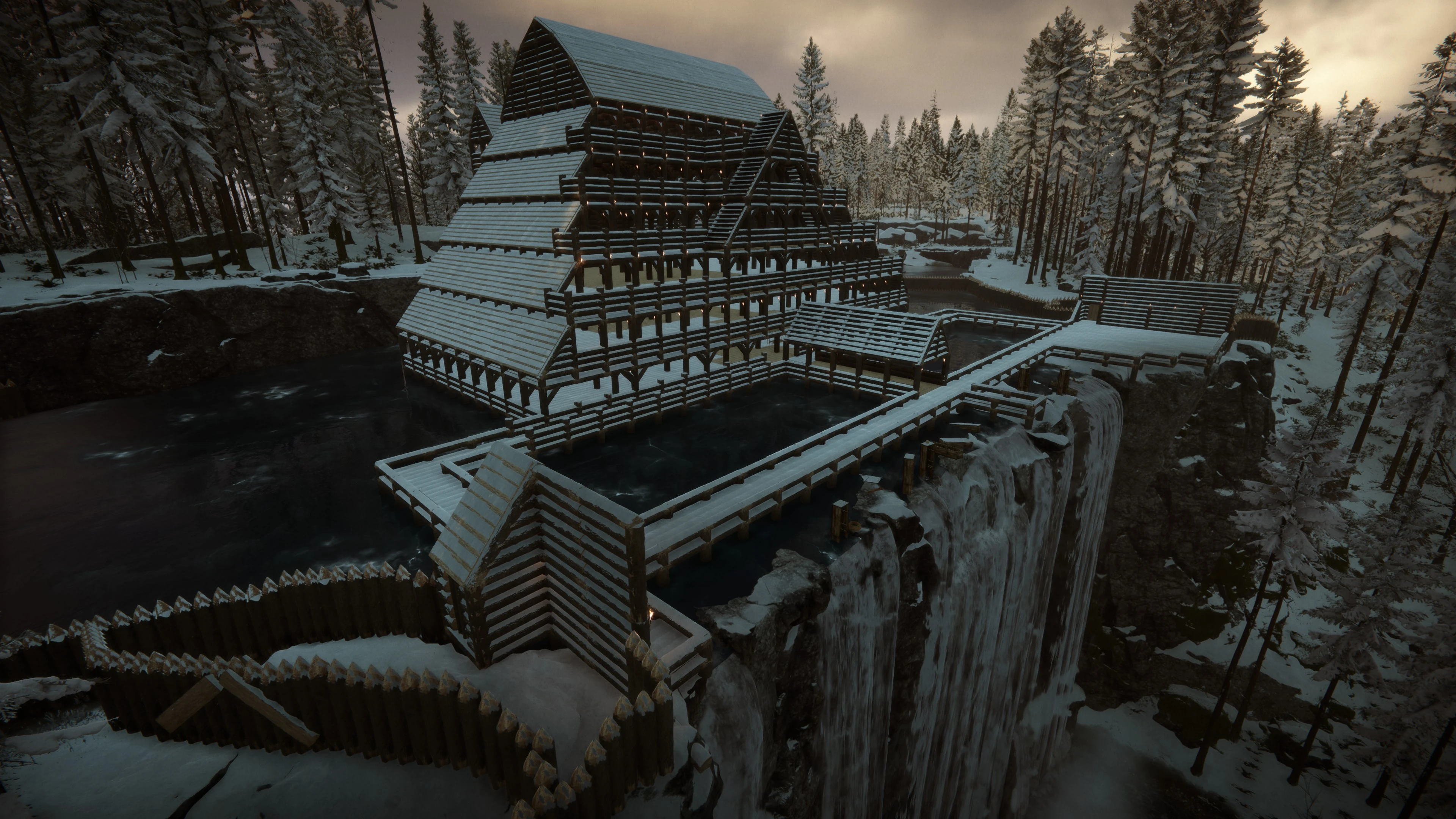 Sons of the Forest "Сохранение - Быстрый старт, построен сарай, много вещей"