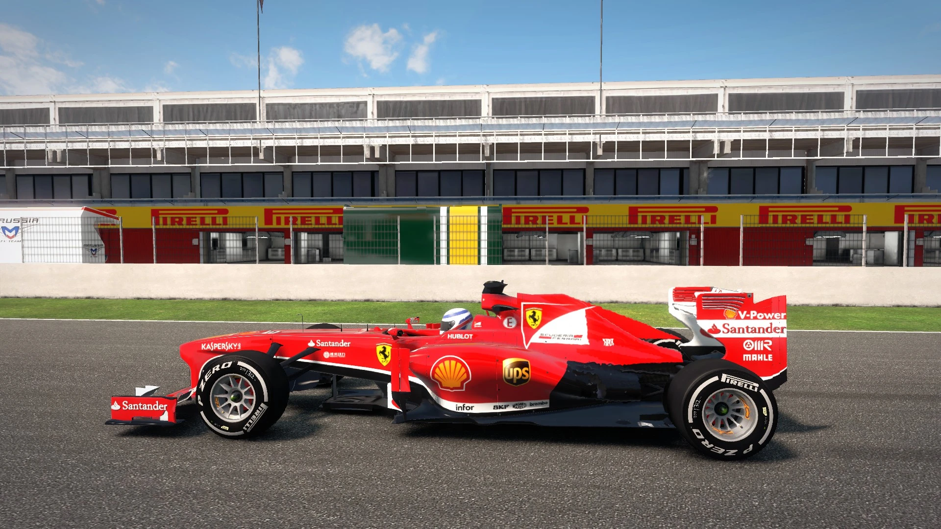 F1 2013 "HD Скин Пак Шин"
