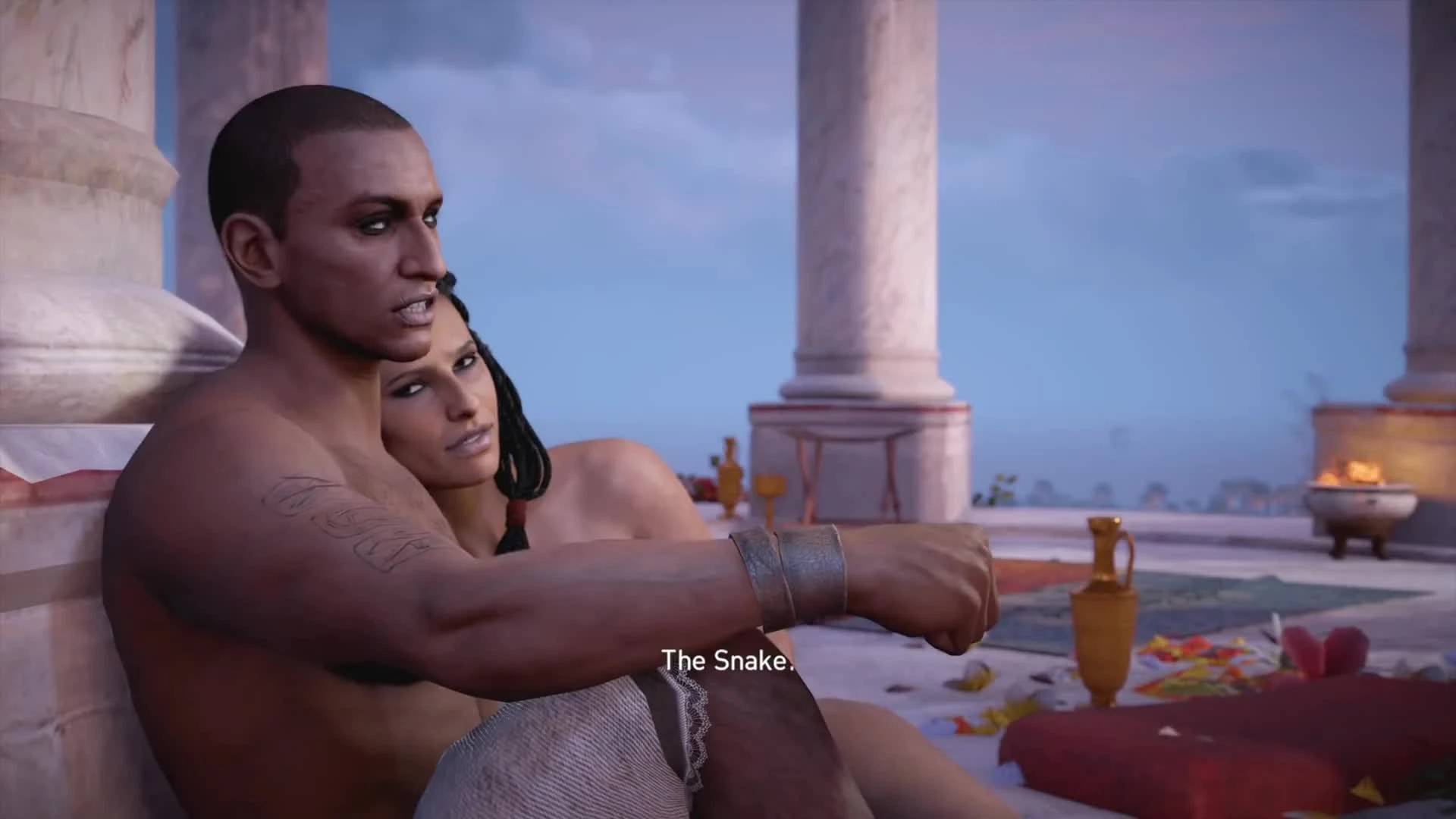 Assassin's Creed: Origins - Встреча Байека и Айеи