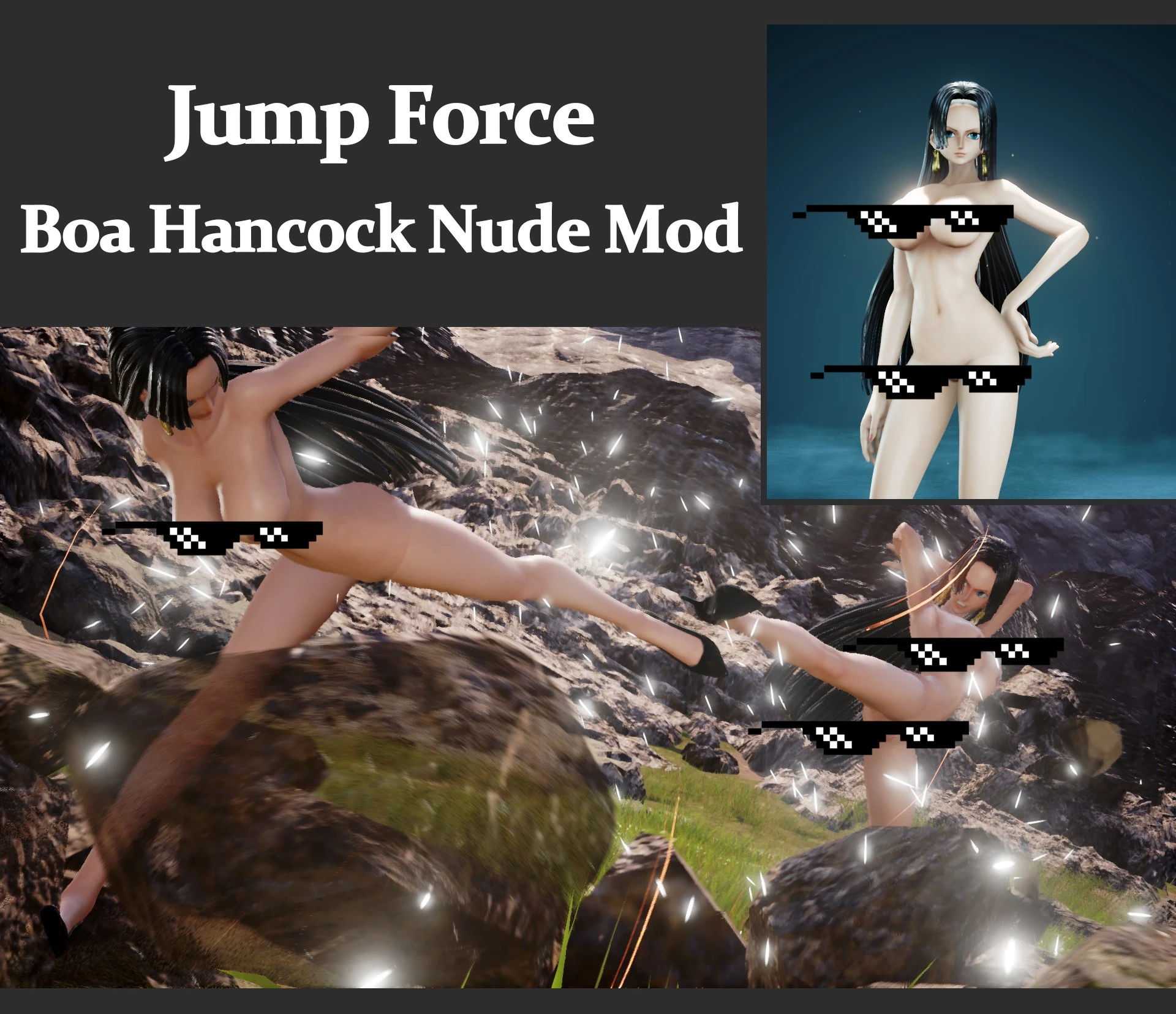 Jump Force "Первый nude-мод"