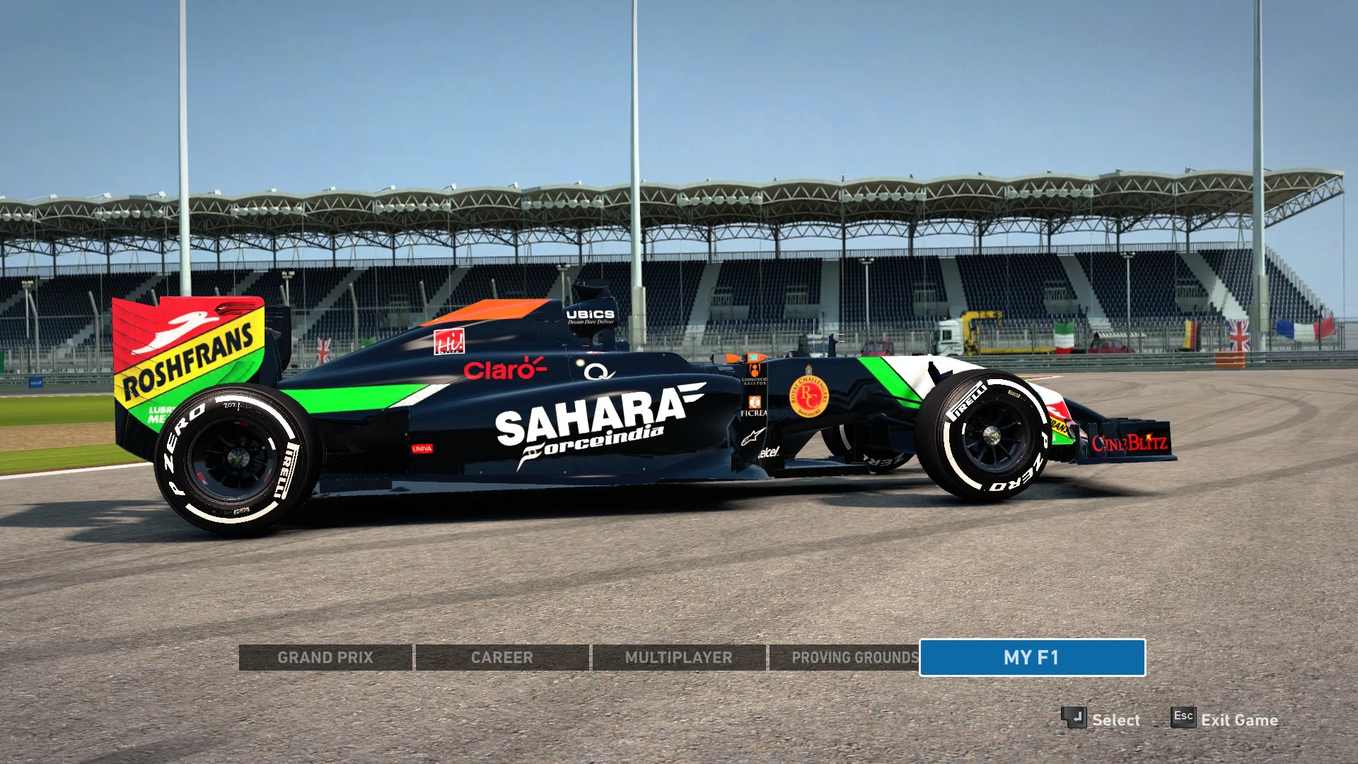 F1 2014 "Pirelli P Zero HD"