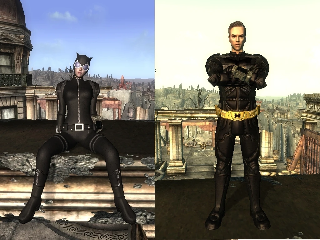 Fallout 3  "Asharas Batman and Catwoman mod"