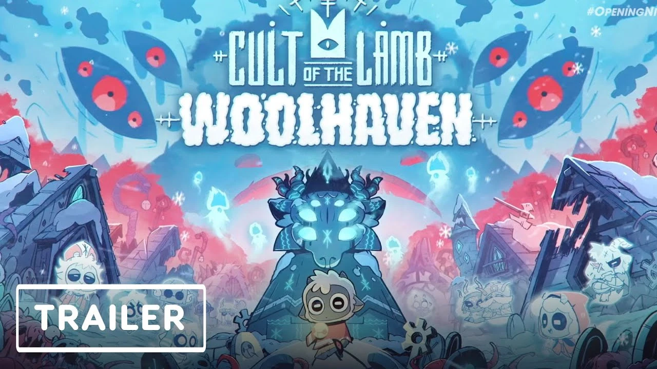 Новое ледяное дополнение Woolhaven к Cult of the Lamb откроет тайны падших ягнят
