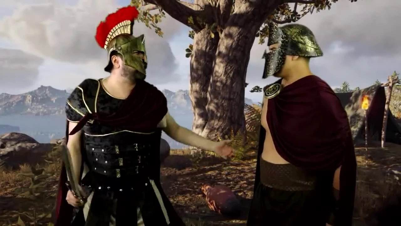 Assassin's Creed Odyssey - Пародийный скетч от Angry Joe [ENG]