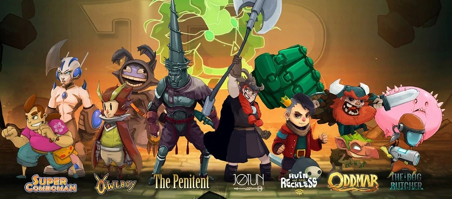 Опубликована запись игрового процесса файтинга с участием персонажей инди-игр Bounty Battle