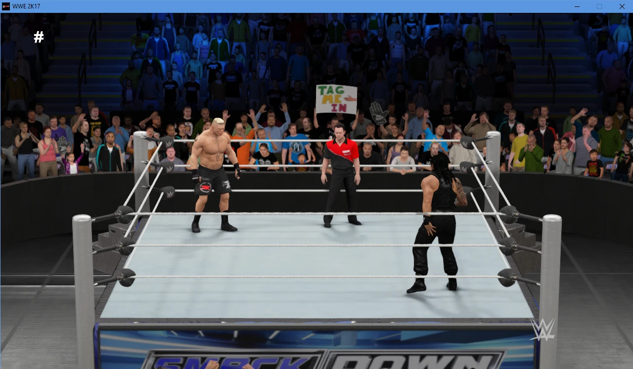 WWE 2K17 NEW CORNERPOST "Обновленный угловой столб арены"