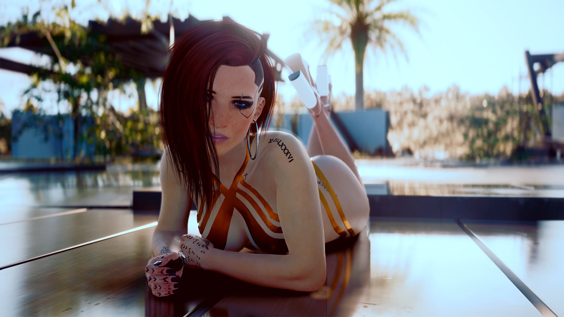 Cyberpunk 2077 "Тату как у Рианны для Ви"