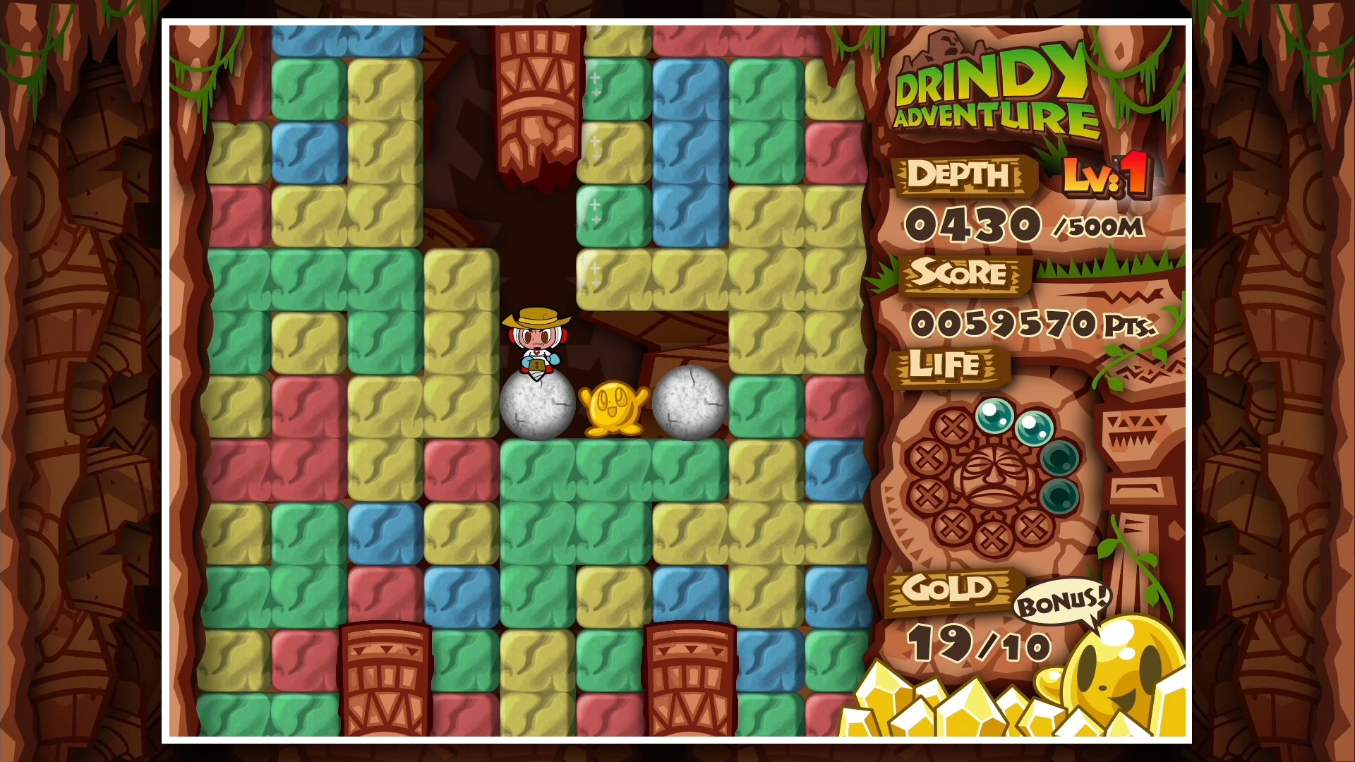 Mr. Driller: Drill Landдля PS5, Xbox Series, PS4 и Xbox One выйдет 4 ноября на западе