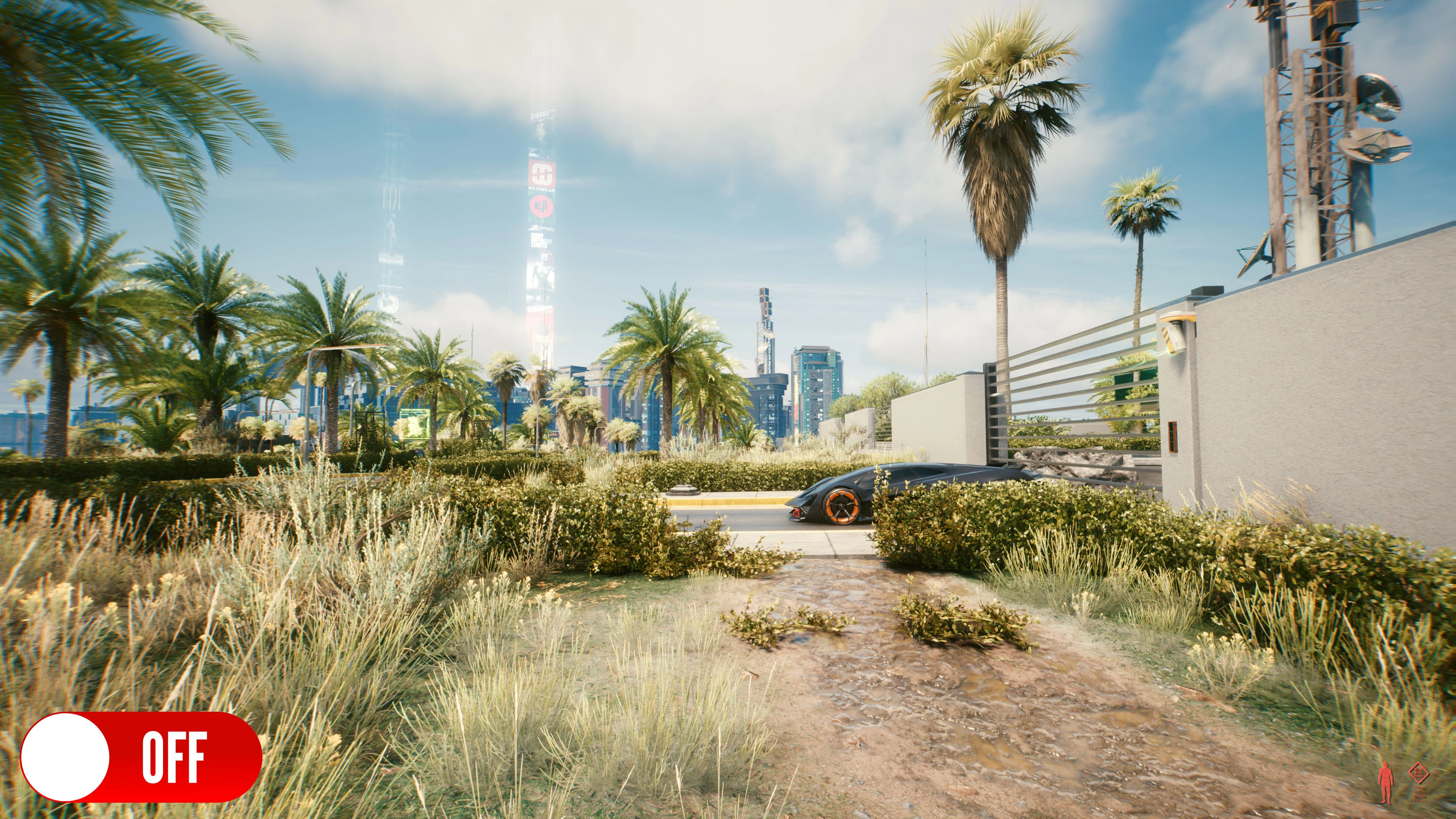 Cyberpunk 2077 "Улучшение графики для DLSS "