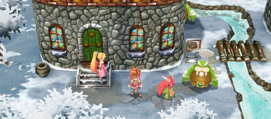 Трёхмерный ремейк Secret of Mana: Сравнительный трейлер и новые снимки экрана